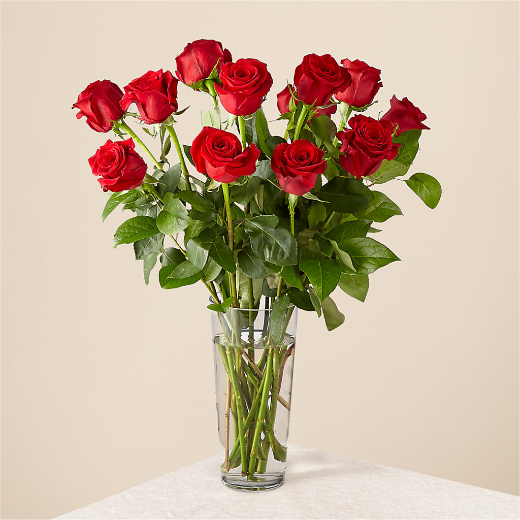 Long Stem Red Rose Bouquet – Sahotra Floral Company Llc, Albuquerque NM