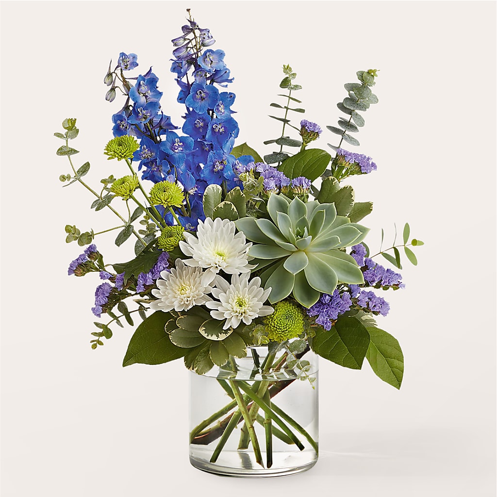 Cerulean Waves Bouquet – Sahotra Floral Company Llc, Albuquerque NM
