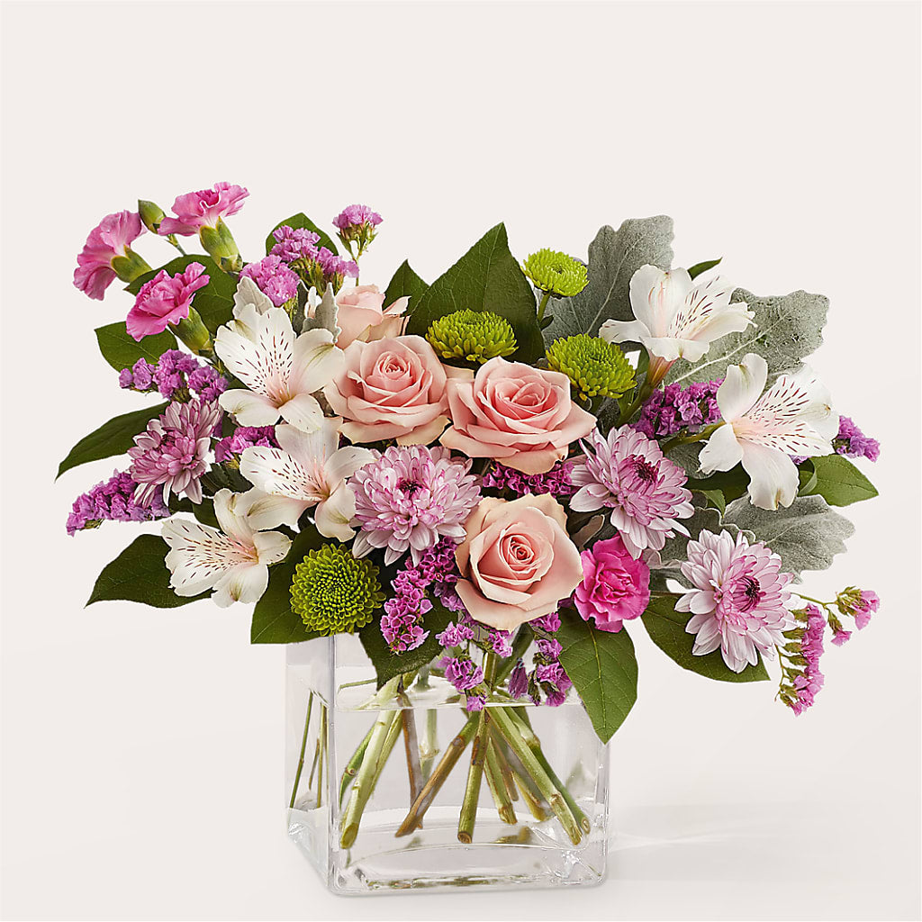 Pink Suede Bouquet – Sahotra Floral Company Llc, Albuquerque NM