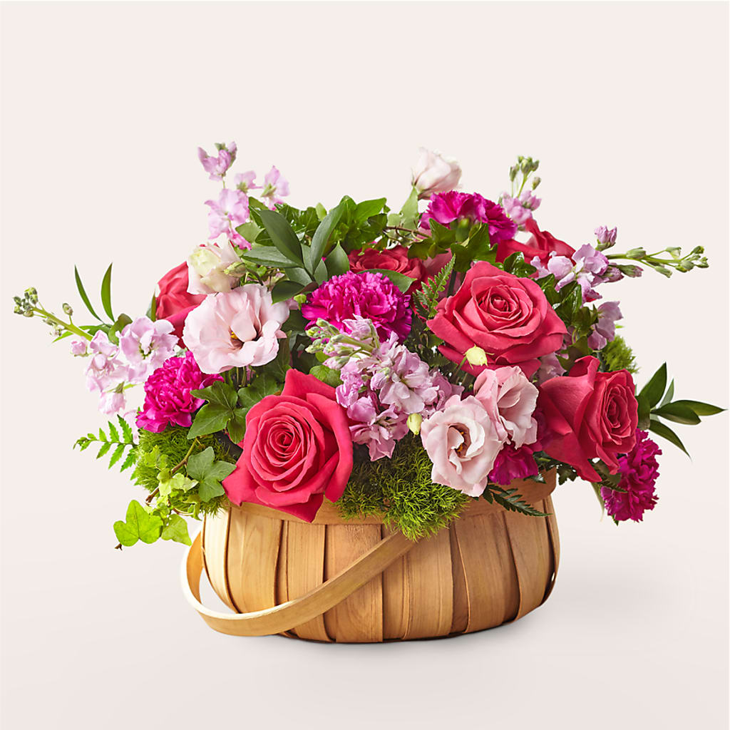 Radiance in Bloom Basket – Sahotra Floral Company Llc, Albuquerque NM