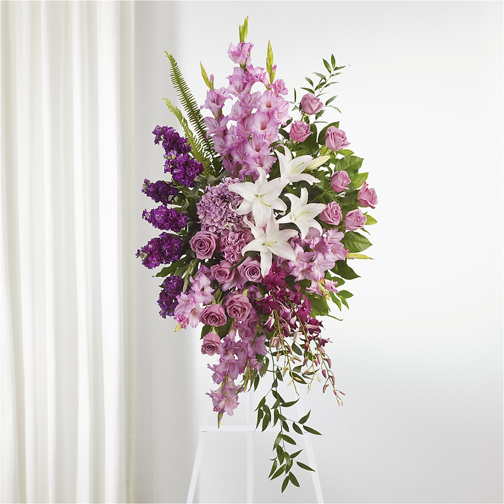 Never Alone Standing Spray – Sahotra Floral Company Llc, Albuquerque NM