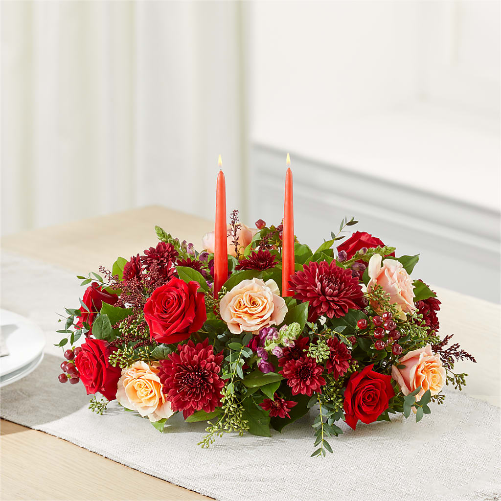 Most Thankful Centerpiece –  Sahotra Floral Company Llc, Albuquerque NM